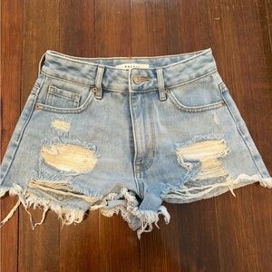 Pacsun High Rise Festival Jean Shorts (Size 22)